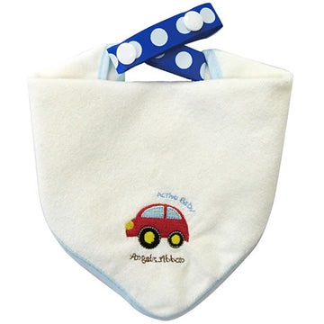 Angel's ribbon エンジェルズリボン タオル&ビブ AR-TBIB003 クルマ【メール便送料無料】